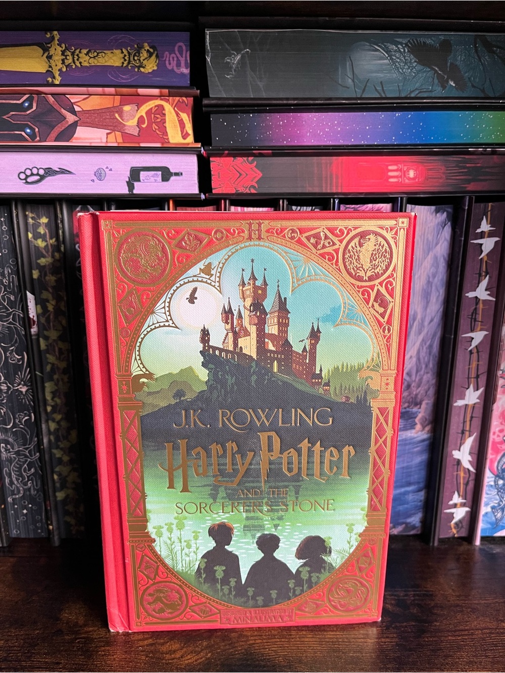 Harry Potter and the Sorcerer's Stone illustrated hardcover
